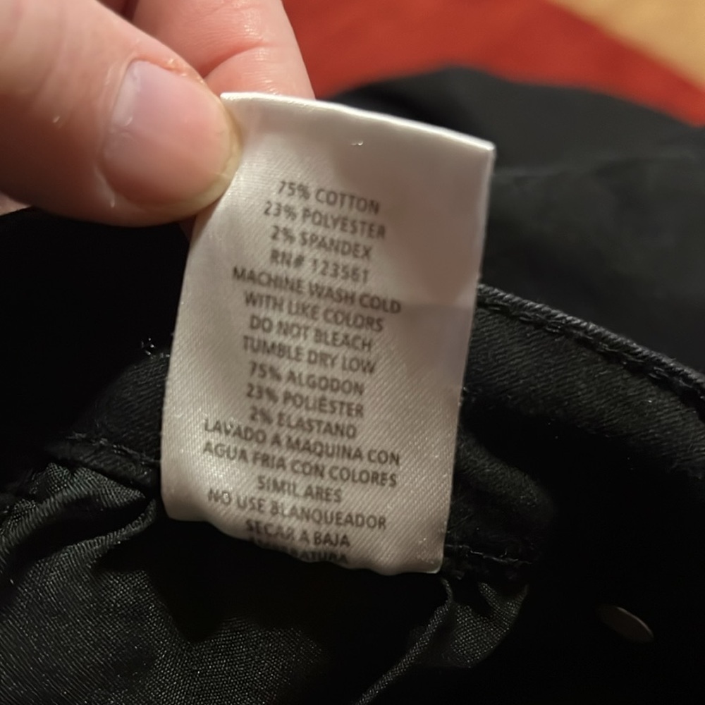 Monkey Ride Black Skinny Jeans 1/25 - Picture 8 of 8